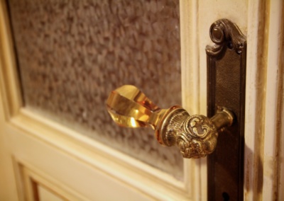 Room with antique finishes